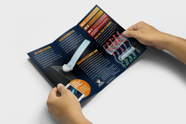 uvc max inside of brochure image