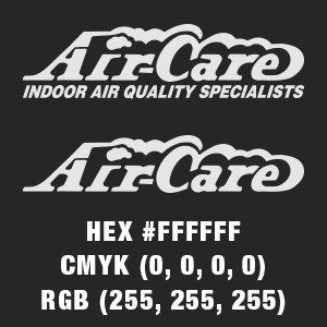 Air-Care white logo over dark