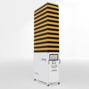 The Bio-Cart 15 HEPA Containment Cart with UV-C